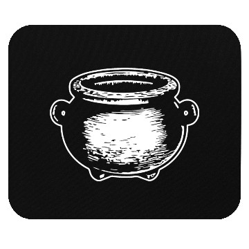 Discover Cauldron Witch Halloween Magic Potion Mouse Pads