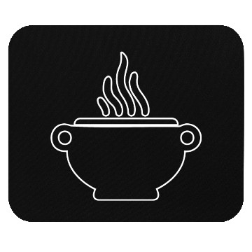 Discover Cauldron Witch Halloween Magic Potion Mouse Pads