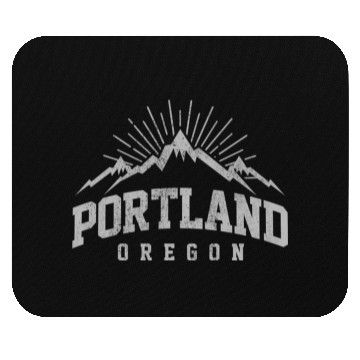 Discover Portland Oregon Mountains Nature Outdoor Mouse Pads