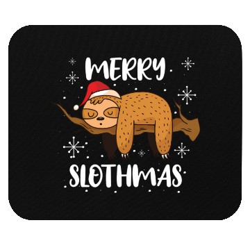 Discover Merry Slothmas Sloth For Sloth Mouse Pads