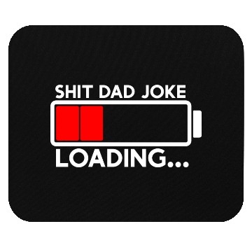 Discover Dad Joke Loading 80s Mouse Pads