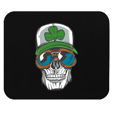 Discover Irish Skull Mouse Pads