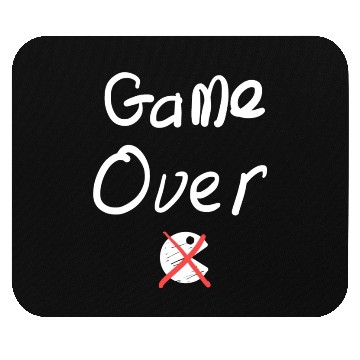 Discover Game Over Sarcasm 80s 70s Mouse Pads