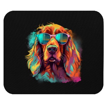 Discover Irish Red Setter Dog Dog Breed for a Irish Red Mouse Pads