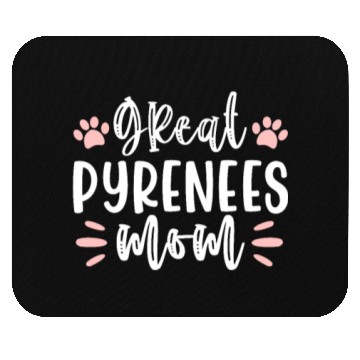 Discover Great Pyrenees Mom Mouse Pads