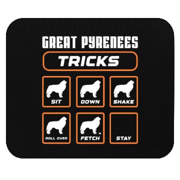 Discover Great Pyrenees Tricks Mouse Pads