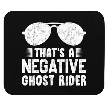 Discover That'S A Negative Ghost Rider Pun For Movie Mouse Pads