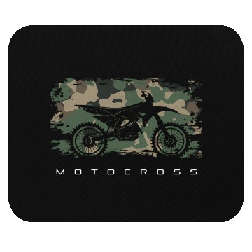 Discover Motocross Dirt Bike Dirt Bike Motocross Mouse Pads