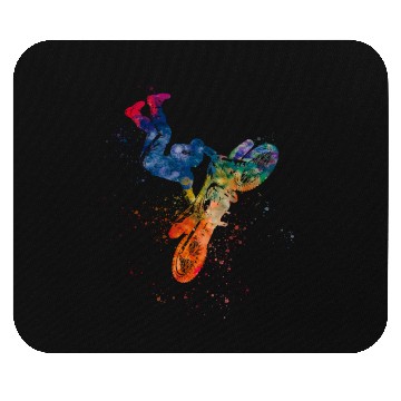 Discover motocross rider Mouse Pads