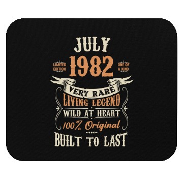 Discover July 1982 Birthday Surprise Mouse Pads