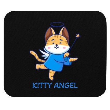 Discover Kitty Angel Mouse Pads