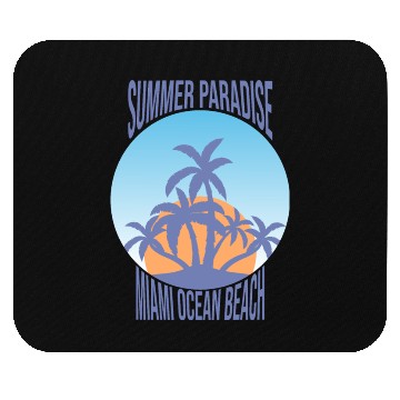 Discover Tropical Paradise Mouse Pads