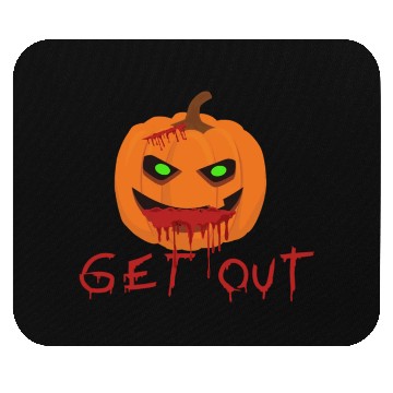 Discover Halloween Pumpkin Get Out 2 Mouse Pads
