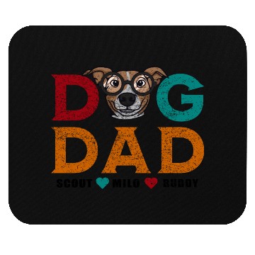 Discover Best Dog Dad scout milo buddy Mouse Pads