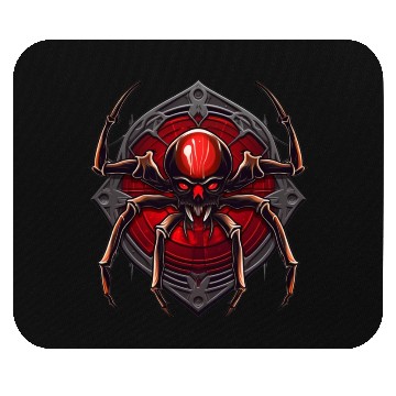 Discover spider, Spider logo, Spider robot monster Mouse Pads