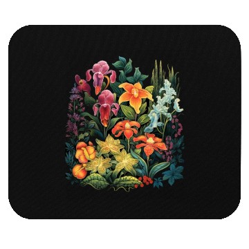 Discover Orchids Flowers Garden Blossom Orchid Lover Mouse Pads