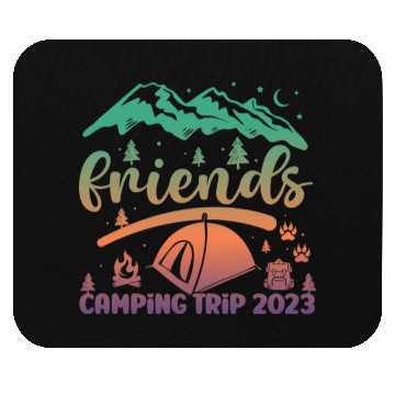 Discover Friends Camping Trip Camping Lover Camper stars Mouse Pads
