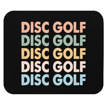 Discover disc golf funny Mouse Pads