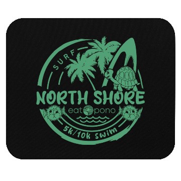 Discover surf North shore Mouse Pads