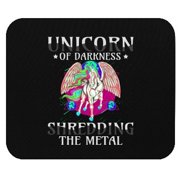 Discover Goth Rock Satan Girl Woman Festivals Death Metal Mouse Pads