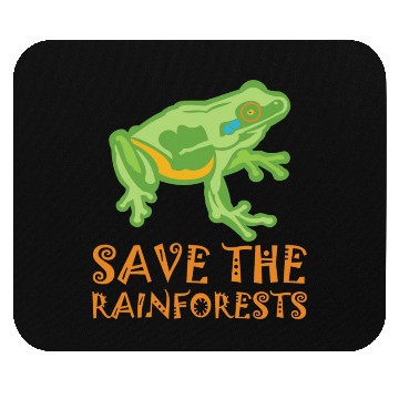 Discover Save The Rainforests Tree Frog Mouse Pads