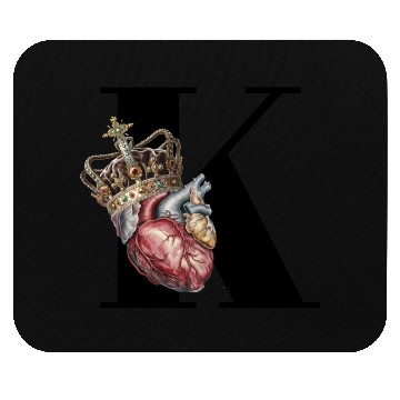 Discover king of hearts Mouse Pads