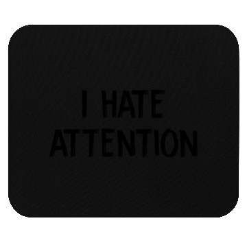 Discover I hate attention white lies party nostalgia Mouse Pads