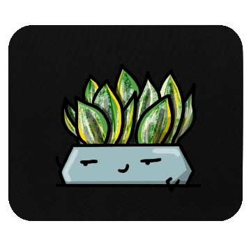Discover Pocket Plant Sansevieria Mouse Pads
