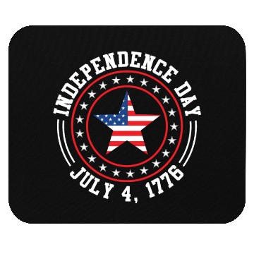 Discover Independence Day 4 July 1776 USA Patriotism Mouse Pads