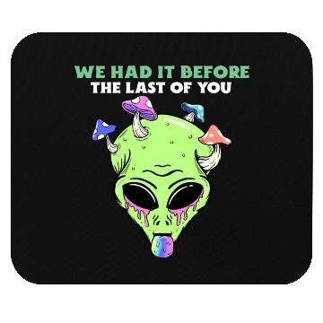 Discover The Last Of Us All Mushroom Infected Green Alien Mouse Pads
