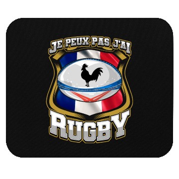 Discover Je Peux Pas J ai Rugby France Rugby Mouse Pads