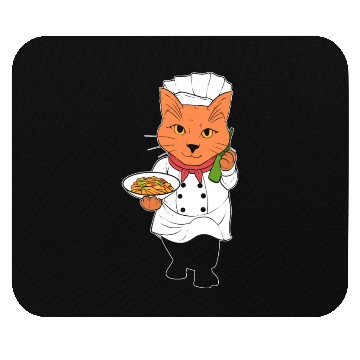 Discover Kiss the Chef Head Chef Gift Mouse Pads