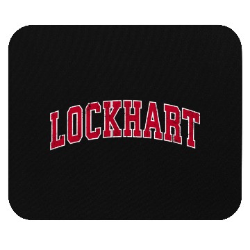 Discover Lockhart Texas Tx Sports Red Mouse Pads