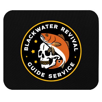 Discover Fish Skull Mouse Pads