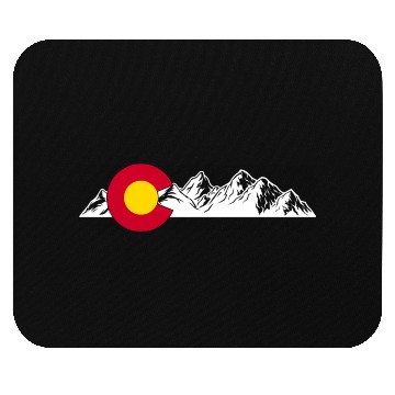 Discover Colorado Mountains Nature Hiking Mouse Pads