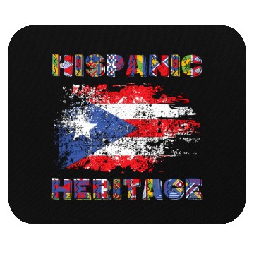 Discover Puerto Rico Hispanic Heritage Month Mouse Pads