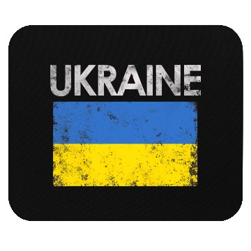 Discover Ukraine Ukrainian Flag Pride Mouse Pads
