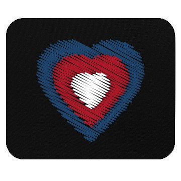 Discover In my heart, America Mouse Pads