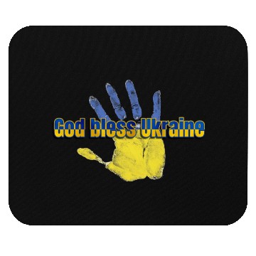 Discover God bless Ukraine Mouse Pads