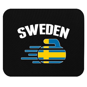 Discover Sweden Curling Rock Sport Fans Swedish Curlers Win Mouse Pads