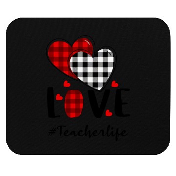 Discover Teacher Life Valentines Day Mouse Pads