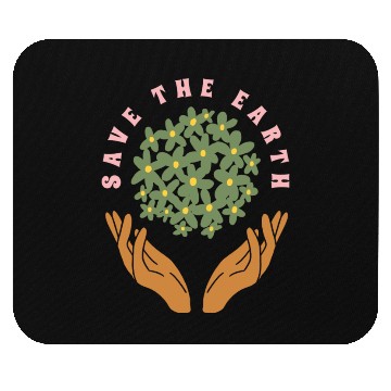 Discover Save The Earth Mouse Pads