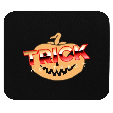 Discover Pumpkin Trick Or Treat Mouse Pads
