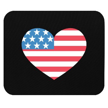 Discover Heart America Mouse Pads