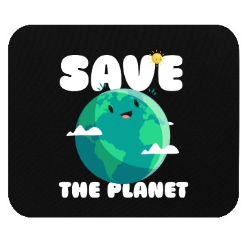 Discover Save The Planet Ecologic Idea Mouse Pads