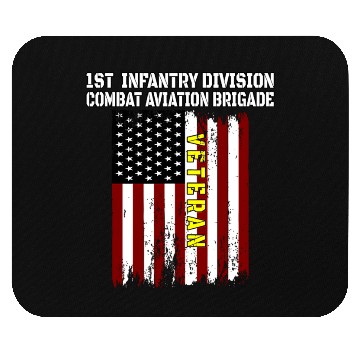 Discover 1st Infantry Division Combat Aviation Brigade Mouse Pads