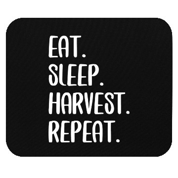 Discover Eat Sleep Harvest Rebeat Mouse Pads