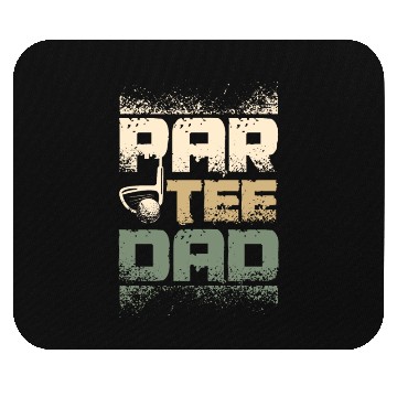 Discover Par Mouse Pads dad design for golfing father