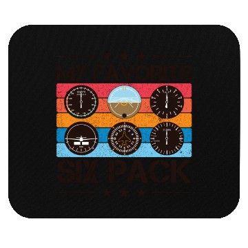 Discover Pilot Aviation Airline Pilot Instruts Mouse Pads