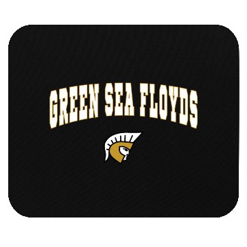 Discover Green Sea Floyds High School Trojans Mouse Pads